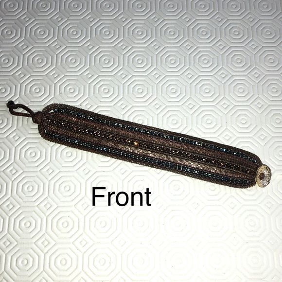 Beaded Cuff Bracelet - Picture 5 of 6